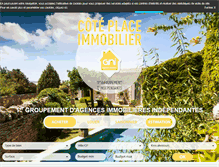 Tablet Screenshot of coteplace.fr
